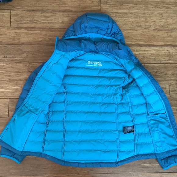 NEW GERRY Women’s Teal 650 Down Lite Weight Jacket sz XS - Picture 3 of 6